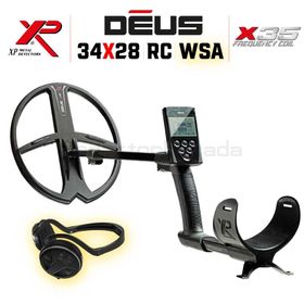 XP Dedektör Deus 34x28 cm X35RC WSAUDIO Kulaklık Başlık Ana Kontrol Ünitesi