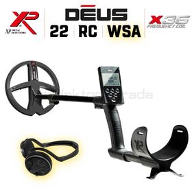 XP Dedektör FULL 22.5 cm X35 Başlık WS4 Kulaklık Ana Kontrol Ünitesi Deus Dedektör