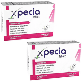 Xpecia Kadın Saw Palmetto Ginkgo Biloba 2x60 Tablet