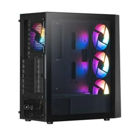 XPG LANDER50065W4L-BKCEU Lander 650 W 4 RGB Fanlı Gaming PC Kasası