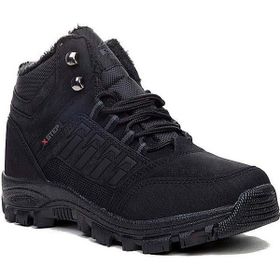 Xstep X6-26 Deri Siyah Erkek Trekking Outdoor Bot