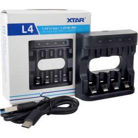 Xtar L4 4'lü Pil Şarj Cihazı