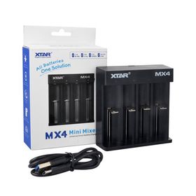 Xtar MiniMixer MX4 4'lü Li-ion Ni-Mh LiFePO4 Pil Şarj Cihazı