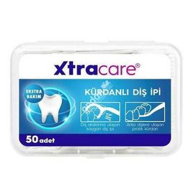 Xtracare 50'li Kürdanlı Diş İpi