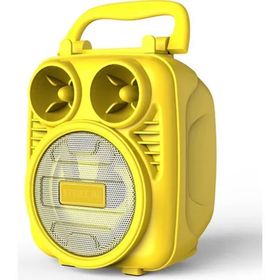 Xtrike XTRM12 Me Kablosuz Taşınabilir Ses Bombası Rgb Hoparlör Renkli Işıklı Sarı Bluetooth Hoparlör
