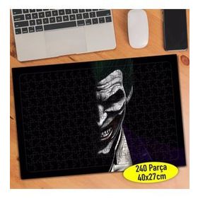 Y653 Siyah Gölgede Joker Karakteri 240 Parça Puzzle Yapboz Tablo