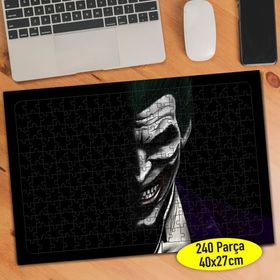 Y653 Siyah Gölgede Joker Karakteri 240 Parça Puzzle Yapboz Tablo