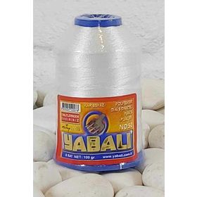 Yabalı 100 gr 50 Kar Beyaz Dantel İpliği