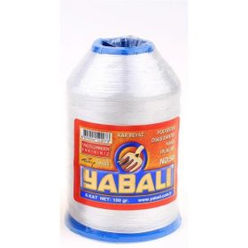 Yabalı 100 gr 50 Kar Beyaz Dantel İpliği