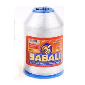 Yabalı 100 gr No 50 Kar Beyaz Dantel İpliği