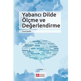 Yabancı Dilde Ölçme ve Değerlendirme - Pegem Akademi Yayıncılık