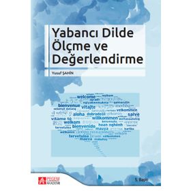 Yabancı Dilde Ölçme ve Değerlendirme - Pegem Akademi Yayıncılık