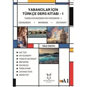 Yabancılar için Türkçe Ders Kitabı - Kendi Kendine Türkçe - Hayrettin Tunçel