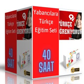Yabancılar için Türkçe Görüntülü Eğitim Seti Enine Boyuna Eğitim