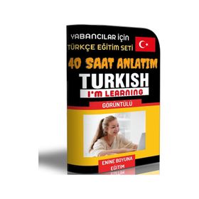 Yabancılar için Türkçe Görüntülü Eğitim Seti Enine Boyuna Eğitim