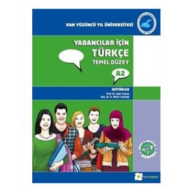 Yabancılar İçin Türkçe Temel Düzey A2 Zeki Taştan Hiper Yayıncılık