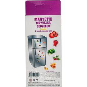 Yabidur Manyetik Meyveler Ve Sebzeler