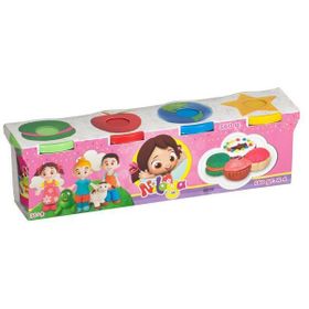 Yabidur Niloya 4 lü 560 gr Oyun Hamur Seti