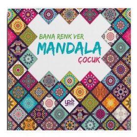 Yade Kitap Bana Renk Ver Mandala Çocuk