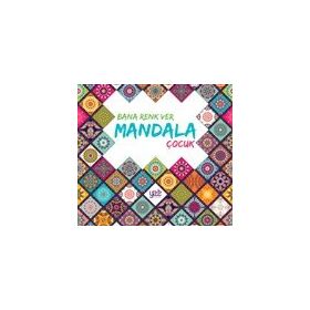 Yade Kitap Bana Renk Ver Mandala Çocuk