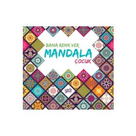 Yade Kitap Bana Renk Ver Mandala Çocuk