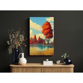 Yağlı Boya Manzara 60x90 Kanvas Tablo