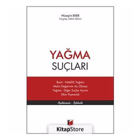 Yağma Suçları - Hüseyin Eker