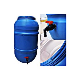 Yağmur 220 Litre Beyaz Kaplamalı Musluklu Varil