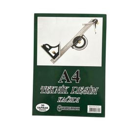 Yağmur A4 Dik 30 Yaprak Teknik Resim Kağıdı