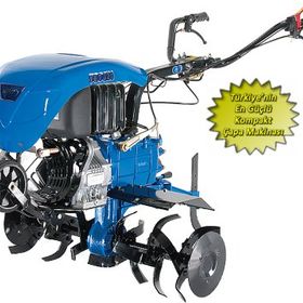 Yağmur Yet 320 15LD 350 Lombardini 7.5 HP Marşlı Farlı Dizel Çapa Makinası