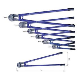 Yakar 6 mm Kollu Demir Kesme Makası