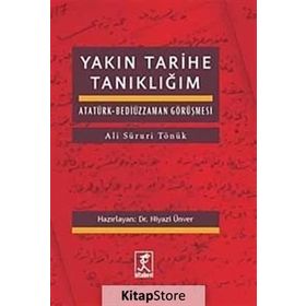 Yakın Tarihe Tanıklığım - Ali Süruri Tönük