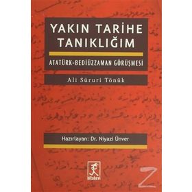 Yakın Tarihe Tanıklığım - Ali Süruri Tönük