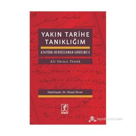Yakın Tarihe Tanıklığım - Ali Süruri Tönük