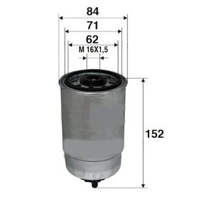 Yakıt Filtresi Alfa 147 1.9-2.4 Jtd-Jumper II-Boxer II 2.0 Hdı-2.2 Hdı-2.8 Hdı (02-06)-Ducato II 2.0 Jtd-2.8 Jtd (02-06)-Doblo 1.9 Jtd 01>-Cerato 2.0 Crdı 04>
