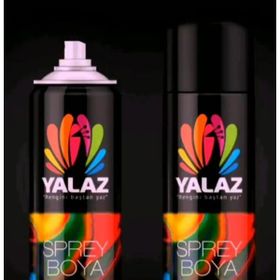 Yalaz Boya 400 ml Parlak Beyaz Yalaz Akrilik Sprey Boya