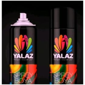 Yalaz Boya 400 ml Parlak Beyaz Yalaz Akrilik Sprey Boya
