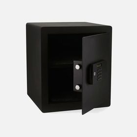 Yale 35x34x40 cm Yüksek Güvenlikli Siyah Elektronik Ofis Tipi Para Kasası