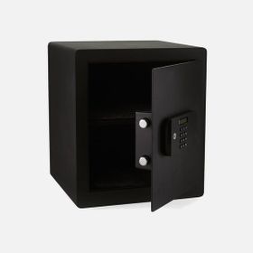 Yale 35x34x40 cm Yüksek Güvenlikli Siyah Elektronik Ofis Tipi Para Kasası