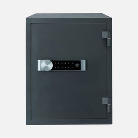 Yale 40.4x41x52.2 cm Büyük Boy Yangına Dayanıklı Siyah Elektronik Para Kasası