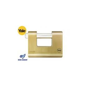 Yale 80" Oval Kayar Pimli Pirinç Asma Kilit