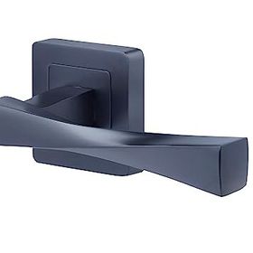 Yale Verona Serisi 35-ZR-8x8-A001-KT-56-11 Siyah Mat Kaplama Rozetli Oda Tipi Kol