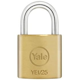 Yale Y110B/25/113/1 - Pirinç Asma Kilit 25mm