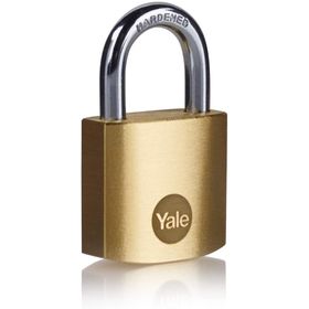 Yale Y110B/30/115/1 - Pirinç Asma Kilit 30mm