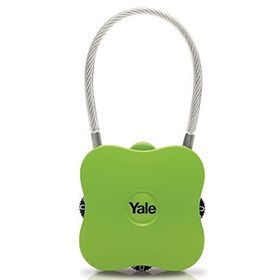Yale YP4/41/350/1G Yuvarlak Yeşil Köşeli Asma Kilit