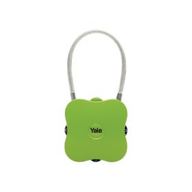 Yale YP4/41/350/1G Yuvarlak Yeşil Köşeli Asma Kilit
