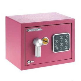 Yale YSV/170/DB1/P Pembe Dijital Mini Boy Kollu Kasa