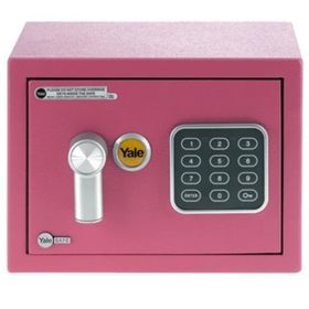 Yale YSV/170/DB1/P Pembe Dijital Mini Boy Kollu Kasa