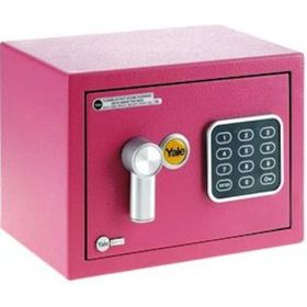 Yale YSV/170/DB1/P Pembe Dijital Mini Boy Kollu Kasa