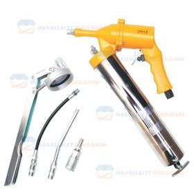 Yama AT-6036-6 400 cc Havalı Gres Pompası Seti